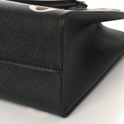Louis Vuitton Empreinte Monogram Giant Onthego MM Black Beige 8 of 9