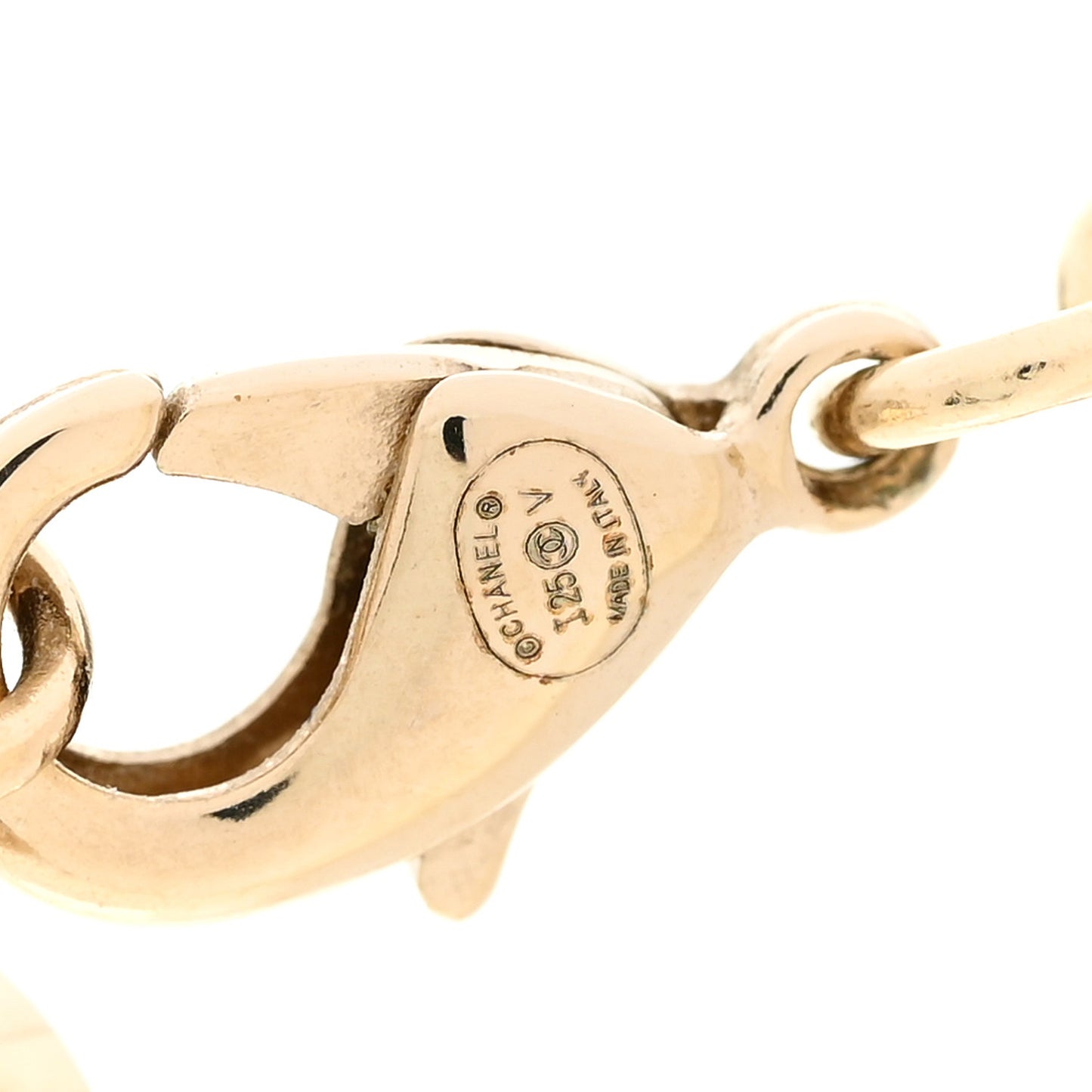 Crystal CC Necklace Gold Silver