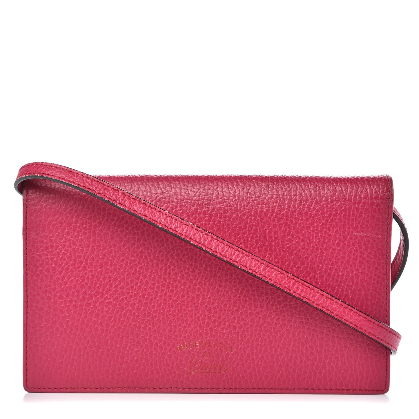 Dollar Calfskin Mini Swing Wallet Bag Blossom