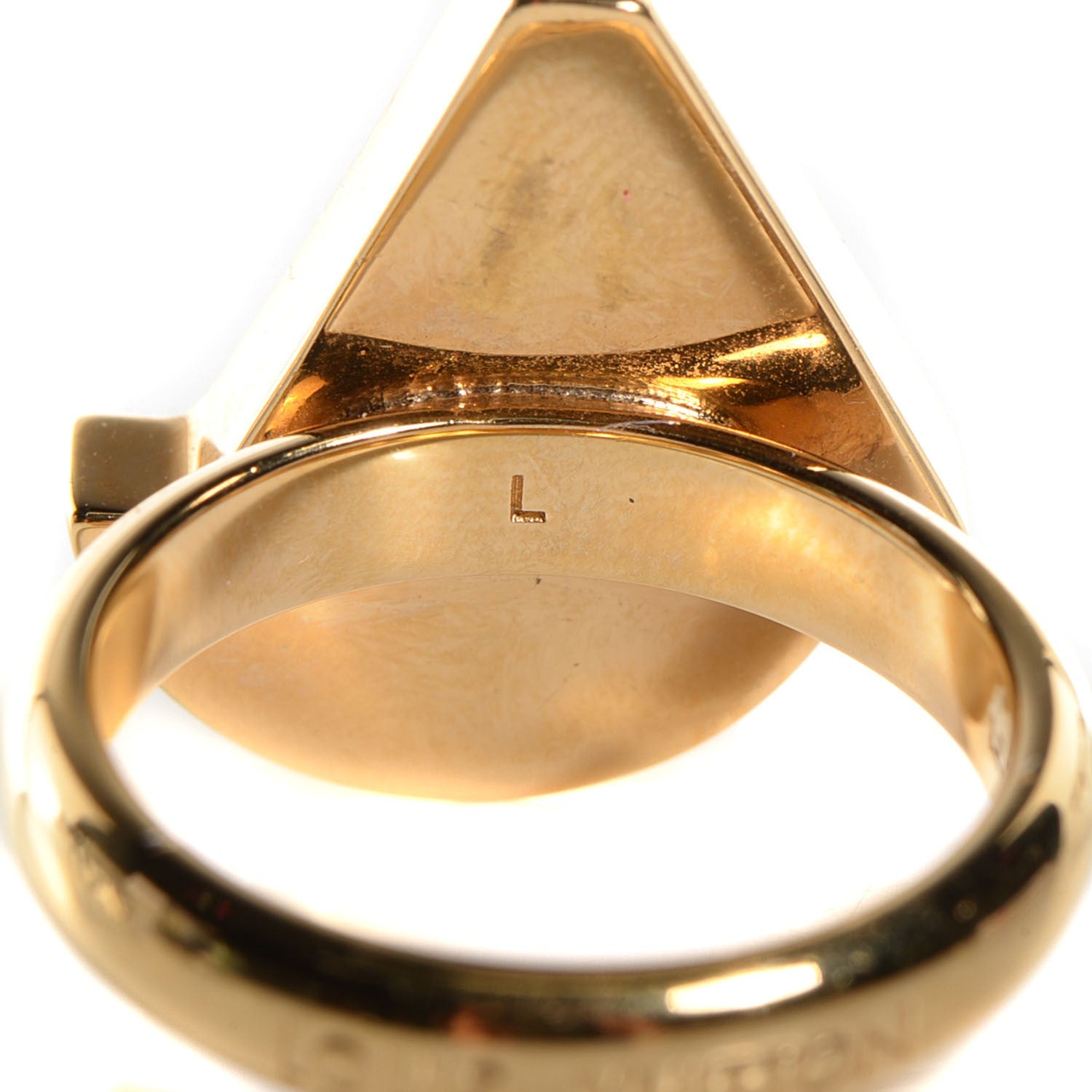 Louis Vuitton Float Your Boat Ring L Gold 4 of 5
