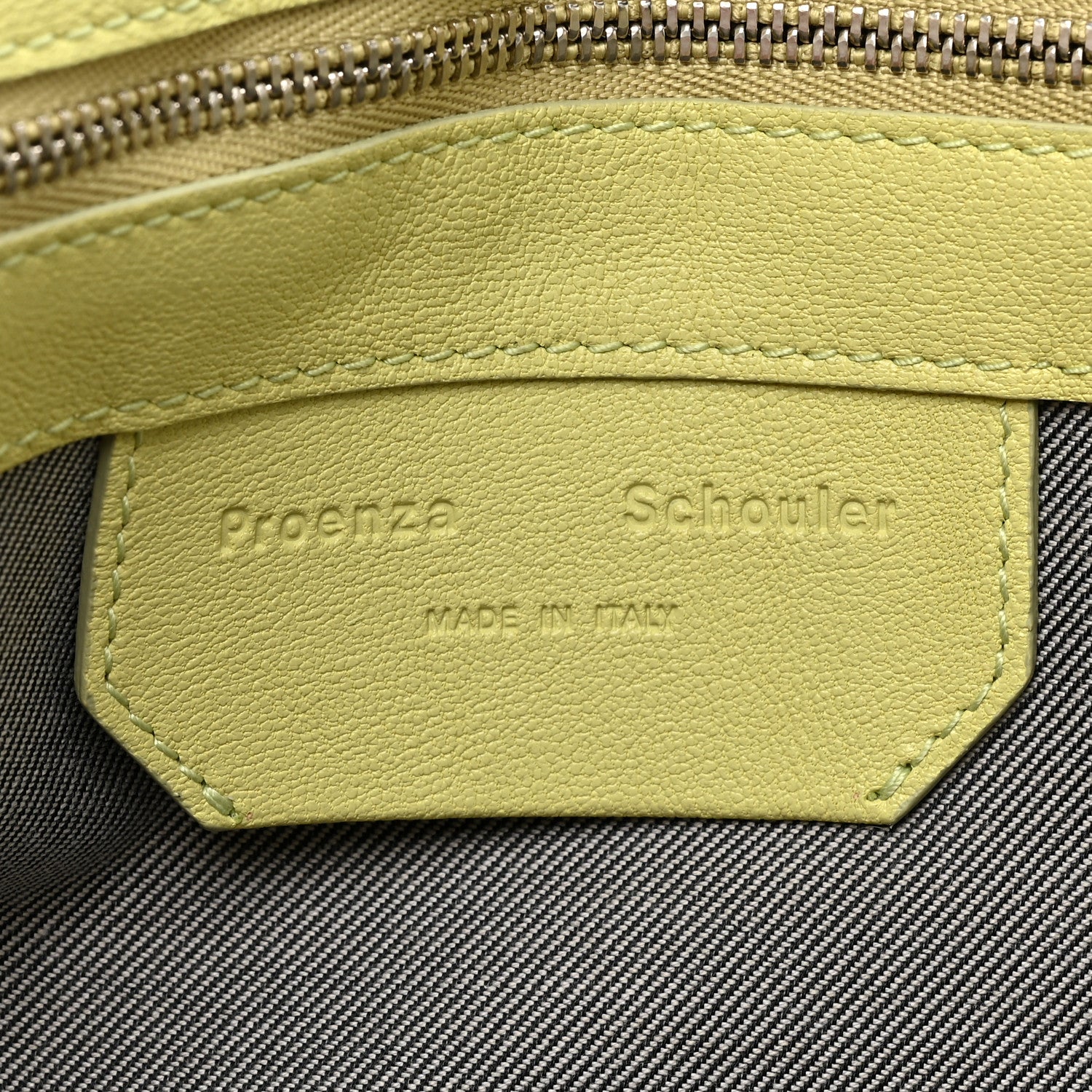 Proenza Schouler Lambskin Medium PS1 Satchel Pale Green 7 of 11