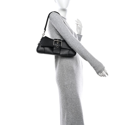 Balenciaga Smooth Calfskin Medium Lindsay Shoulder Bag Black 2 of 10