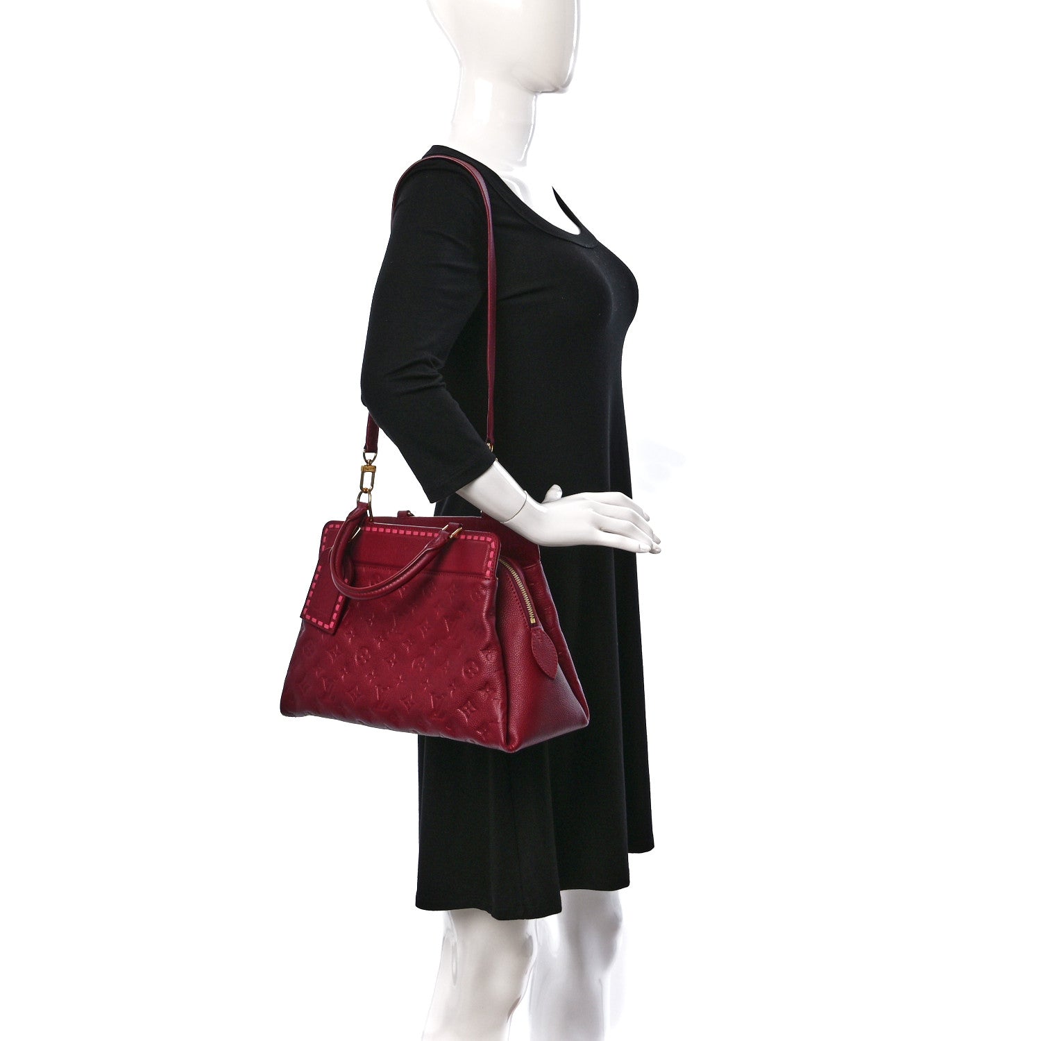 Louis Vuitton Empreinte Vosges MM Raisin 2 of 11