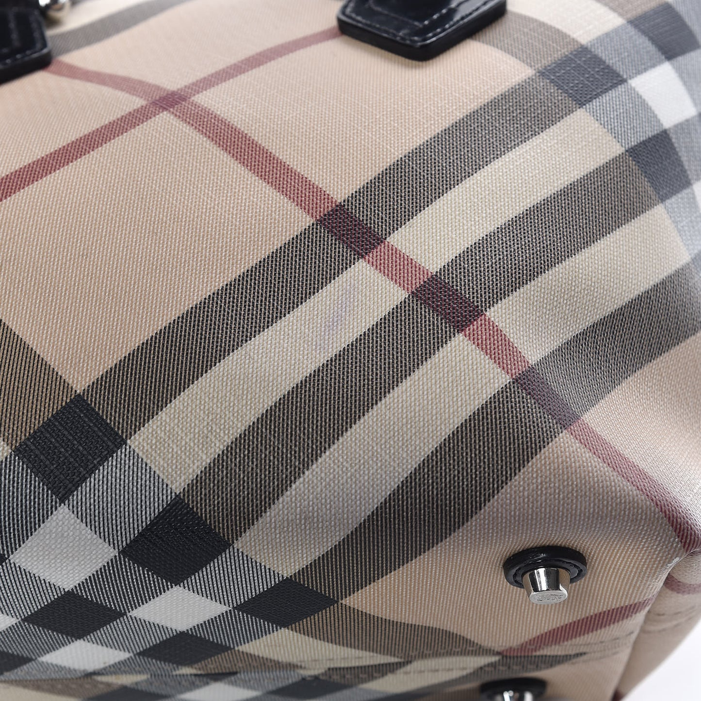 Supernova Check Stanton Tote Black