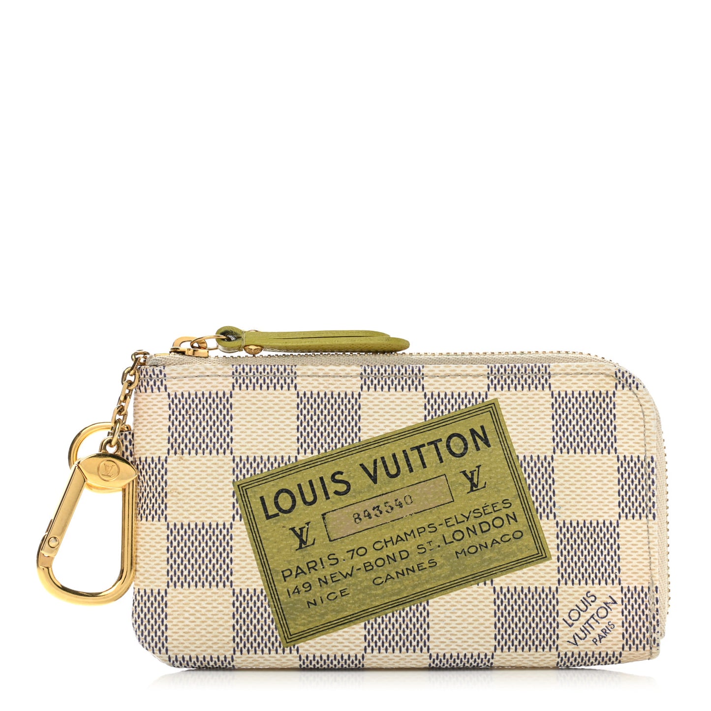 Damier Azur Complice Trunks and Bags Key Pouch
