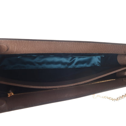 Gucci GG Supreme Monogram Web Medium Ophidia Chain Shoulder Bag Brown 5 of 14