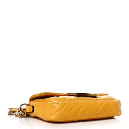 Fendi Nappa FF 1974 Embossed Mini Baguette Zucca 4 of 11
