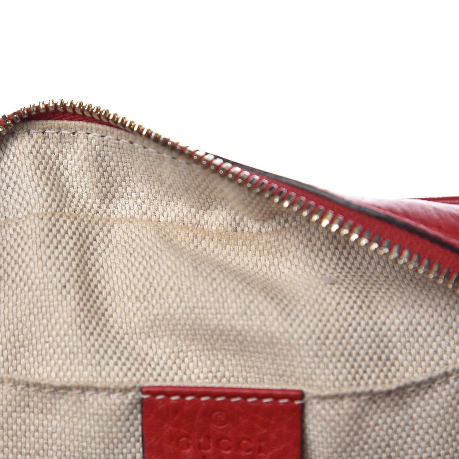 Gucci Pebbled Calfskin Small Soho Disco Bag Tabasco Red 10 of 10