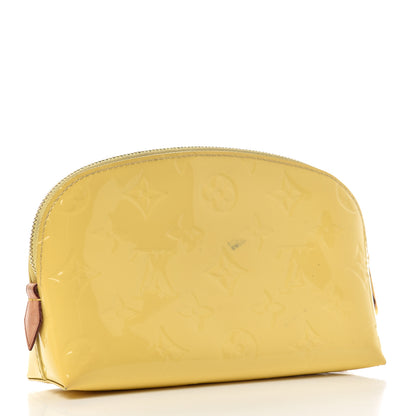 Louis Vuitton Vernis Cosmetic Pouch Citrine 3 of 6