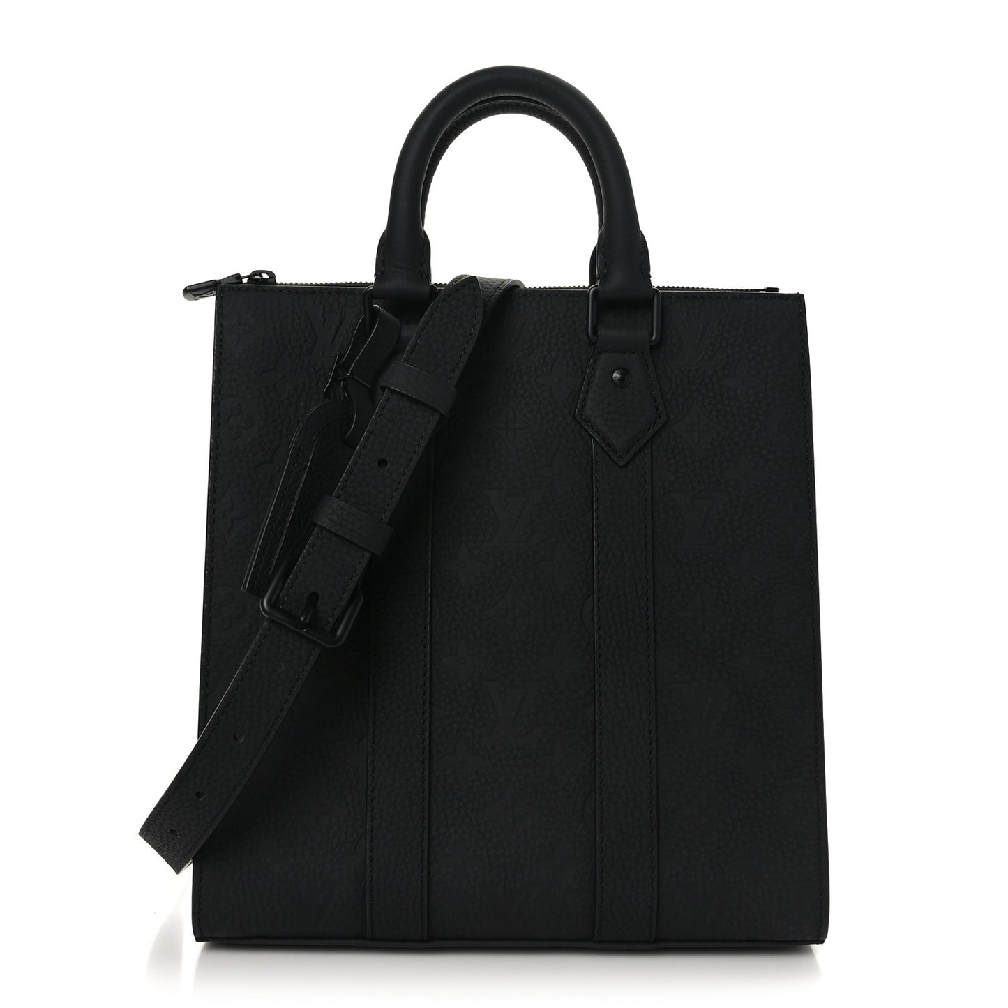 Taurillon Monogram Sac Plat Cross Black