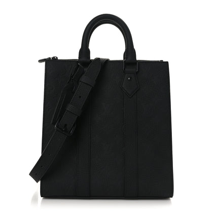 Louis Vuitton Taurillon Monogram Sac Plat Cross Black 1 of 8