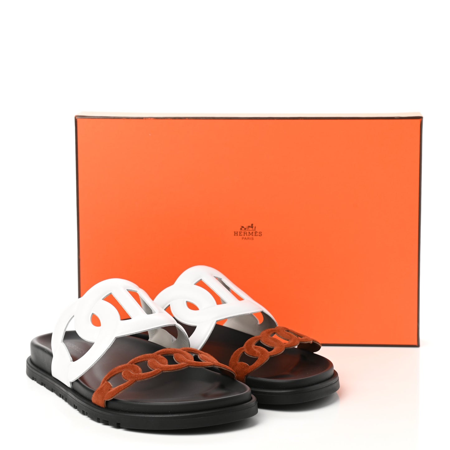 Suede Goatskin Nappa Extra Sandals 37.5 White Gold