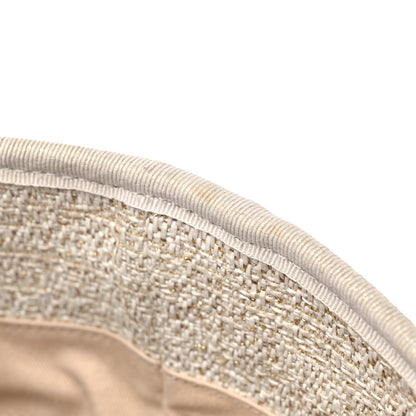 Chanel Lurex Boucle Medium Deauville Tote White 12 of 14