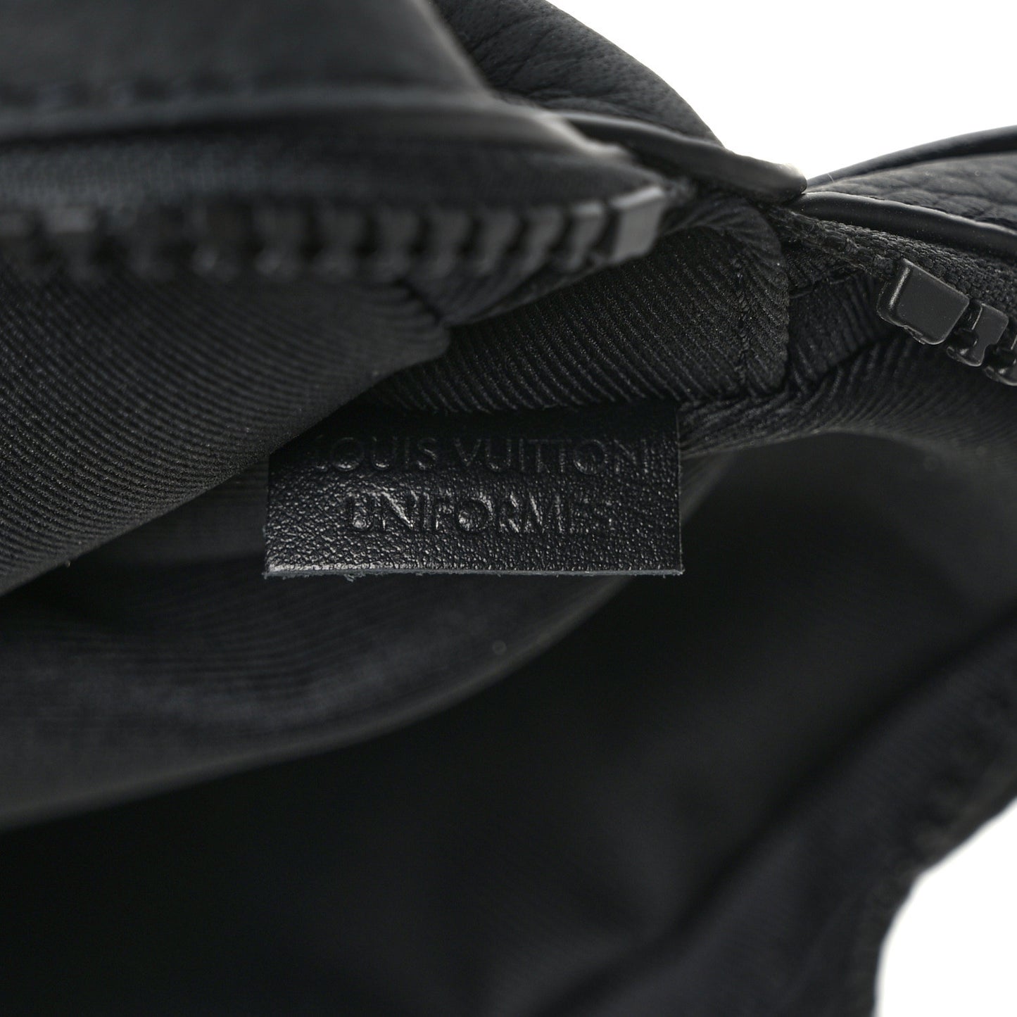 Taurillon Monogram Uniformes Solar Ray Soft Pochette Volga Belt Bag Black