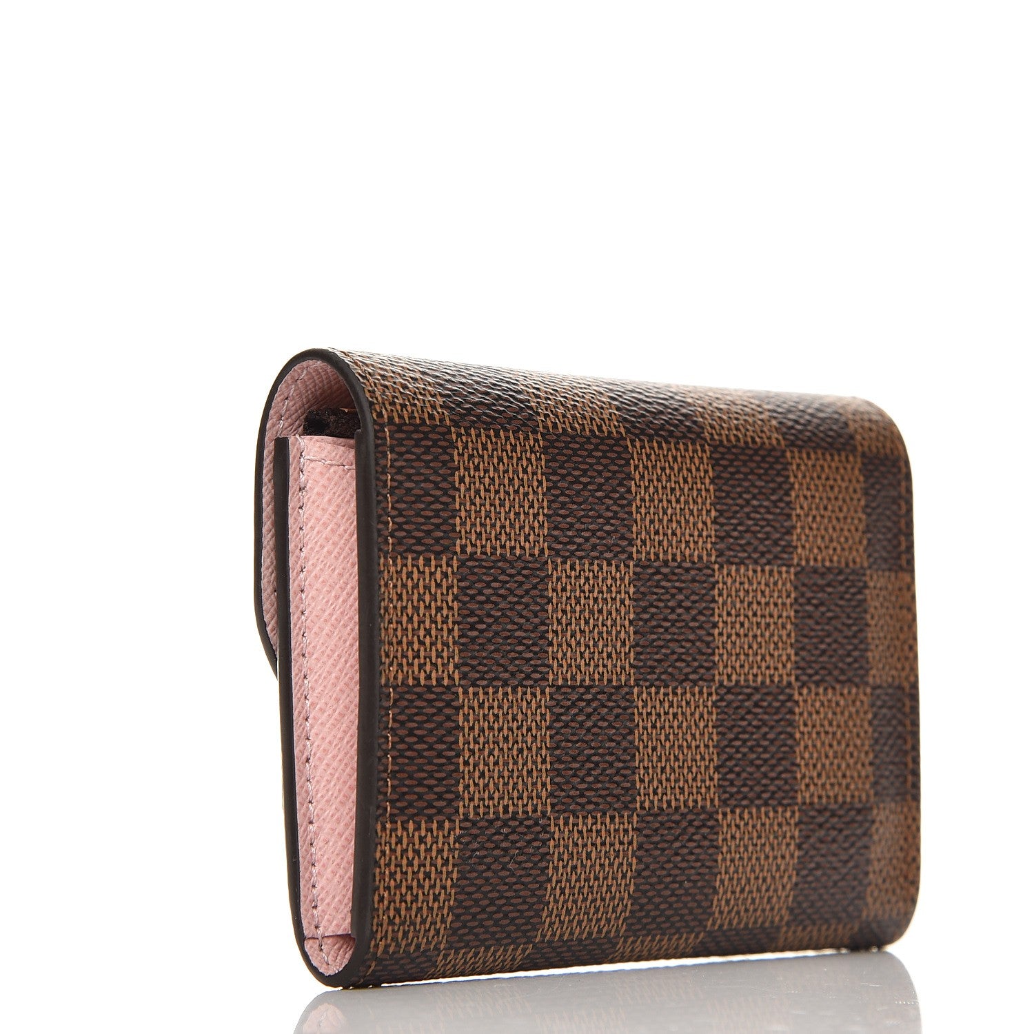 Louis Vuitton Damier Ebene Rosalie Coin Purse Rose Ballerine 3 of 6