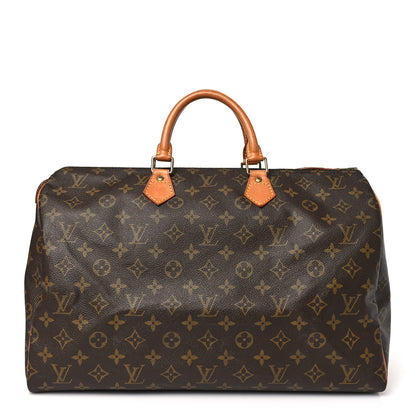 Louis Vuitton Monogram Speedy 40 1 of 12