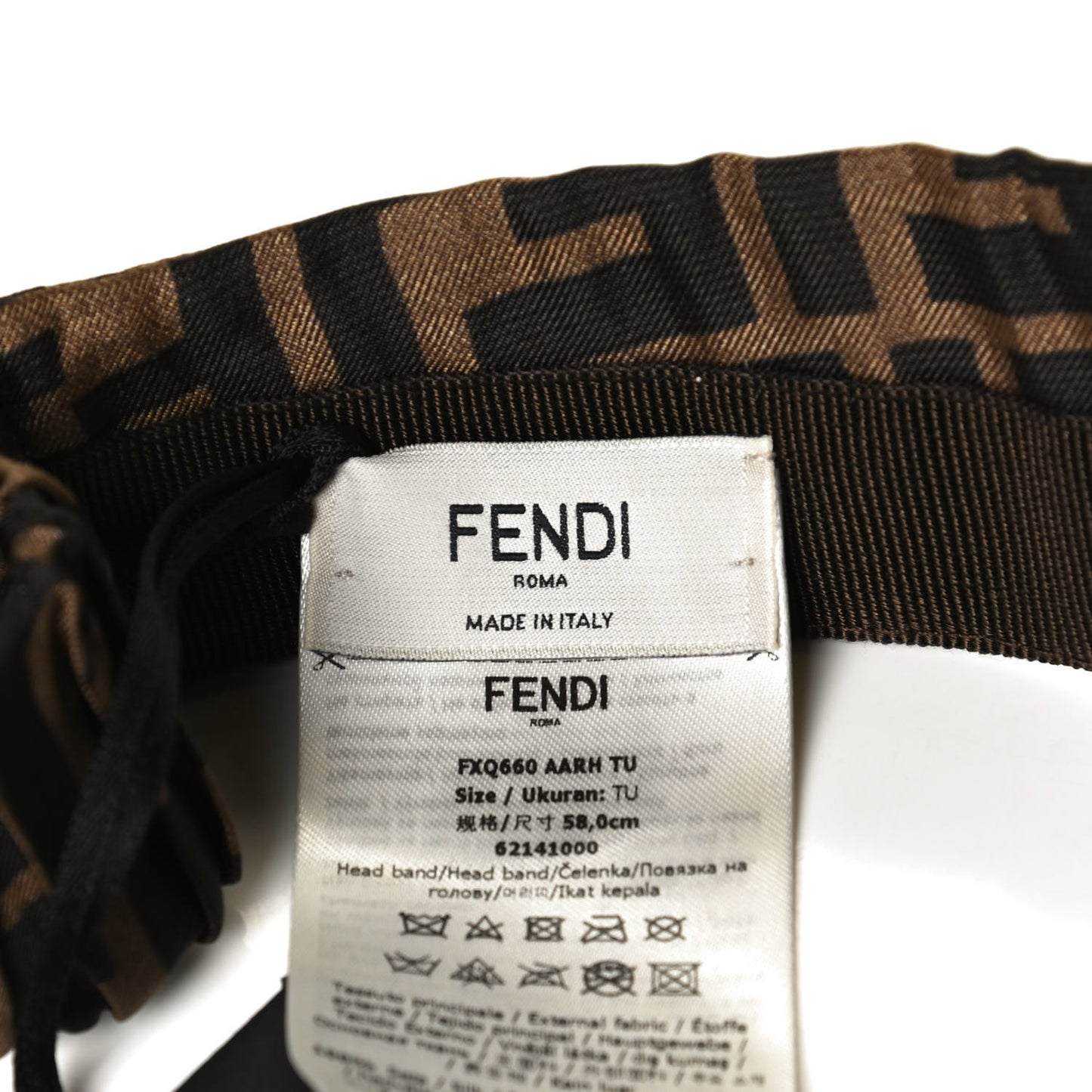 Silk FF Logo Visor Tobacco