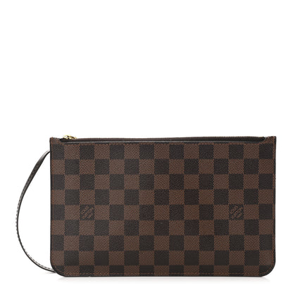 Louis Vuitton Damier Ebene Neverfull MM GM Pochette 1 of 6