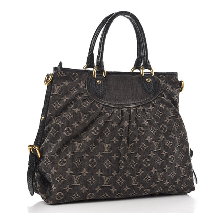 Louis Vuitton Denim Neo Cabby GM Black 3 of 9