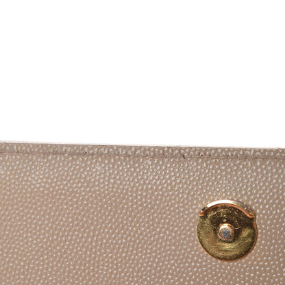 Saint Laurent Grain De Poudre Small Monogram Kate Satchel Nude Powder 14 of 14