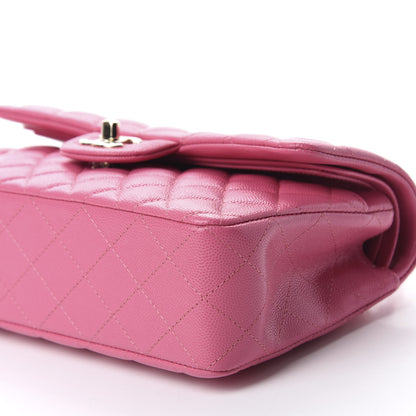 Chanel Caviar Quilted Small Double Flap Pink 7 of 10