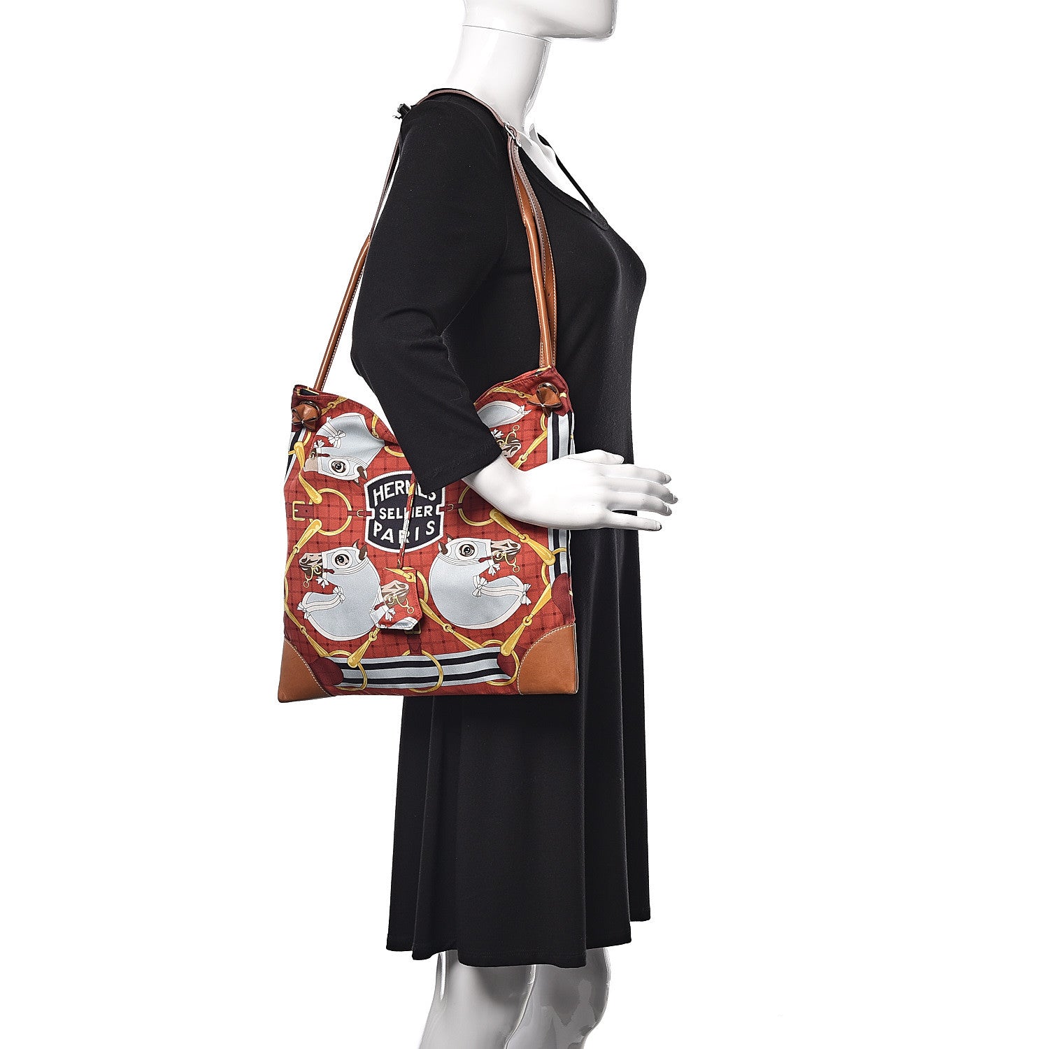 Hermes Silk Tatersale SilkyCity 33 PM Bag 2 of 11