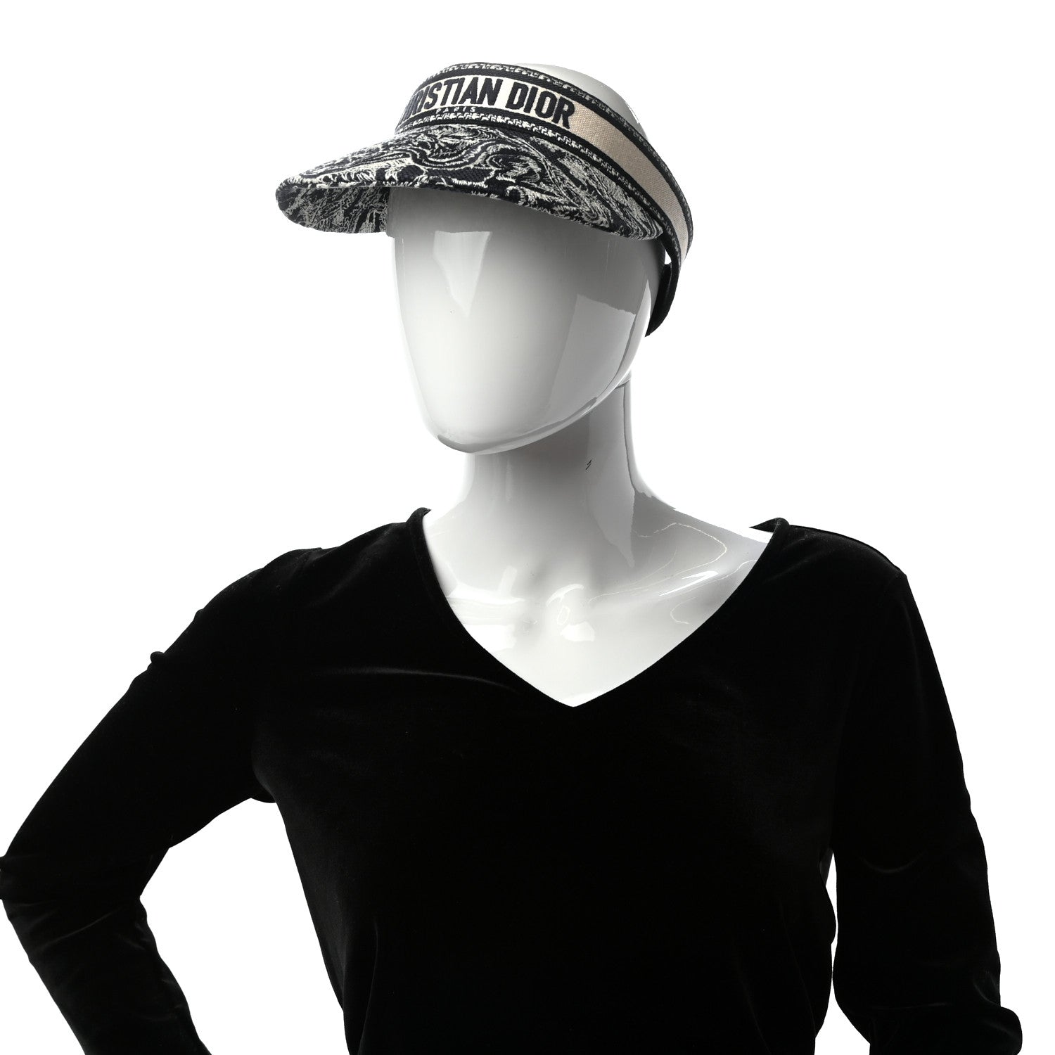 Christian Dior Toile De Jouy Reverse Visor Blue 2 of 7