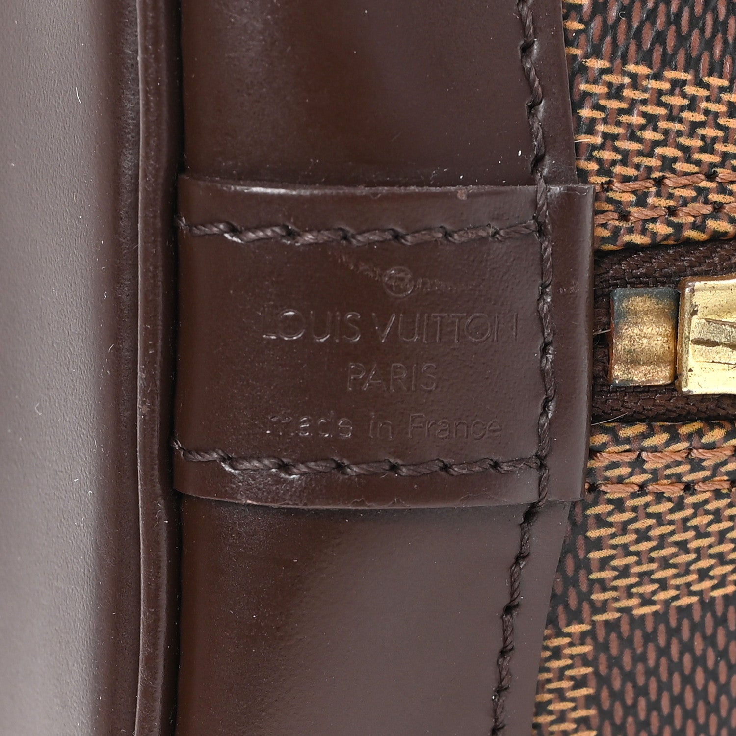 Louis Vuitton Damier Ebene Alma PM 6 of 10