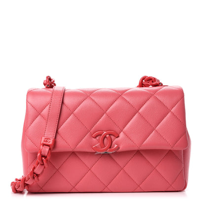 Chanel Caviar Quilted My Everything Flap Pink 1 of 10