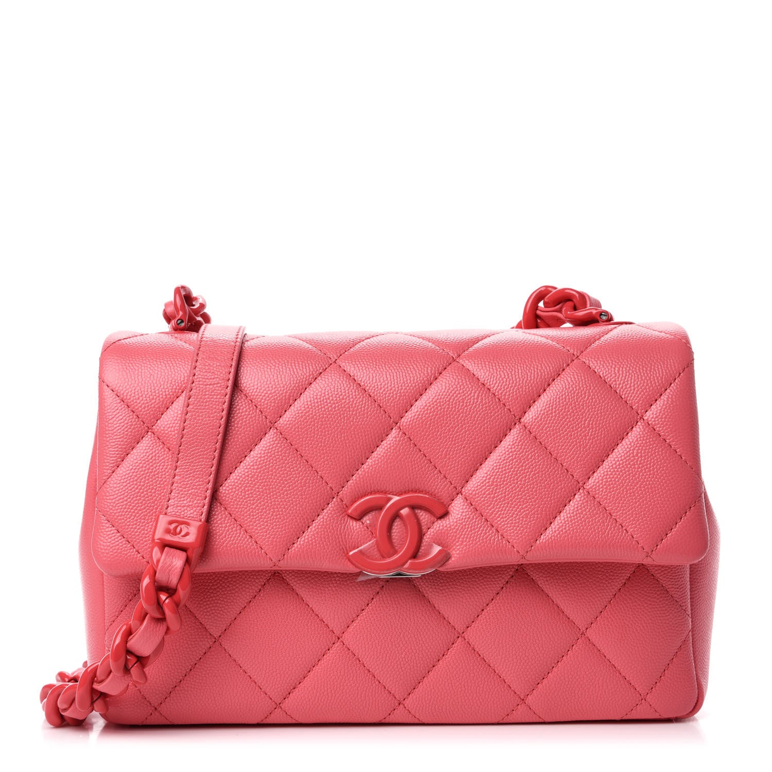 Chanel Caviar Quilted My Everything Flap Pink 1 of 10