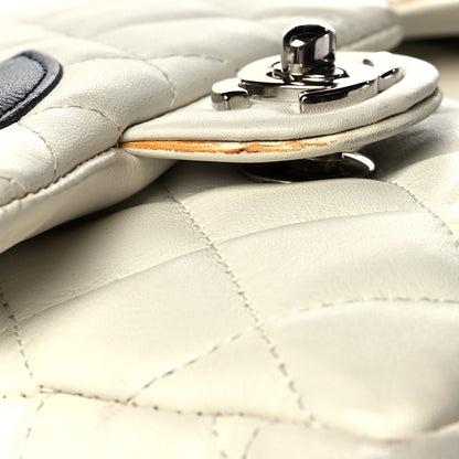 Chanel Calfskin Quilted Large Cambon Multipocket Reporter White 21 of 22
