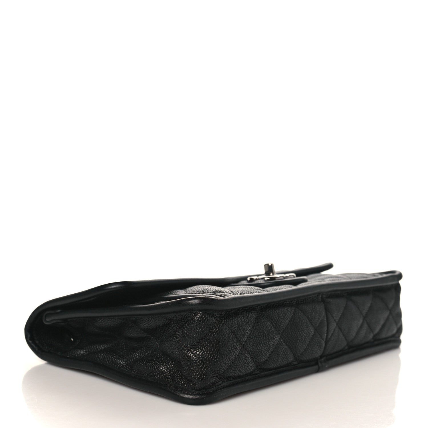 Chanel Caviar Quilted Medium French Riviera Flap Black 4 of 9