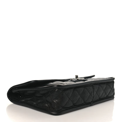 Chanel Caviar Quilted Medium French Riviera Flap Black 4 of 9