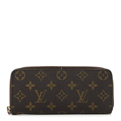 Louis Vuitton Monogram Clemence Wallet Fuchsia 1 of 7