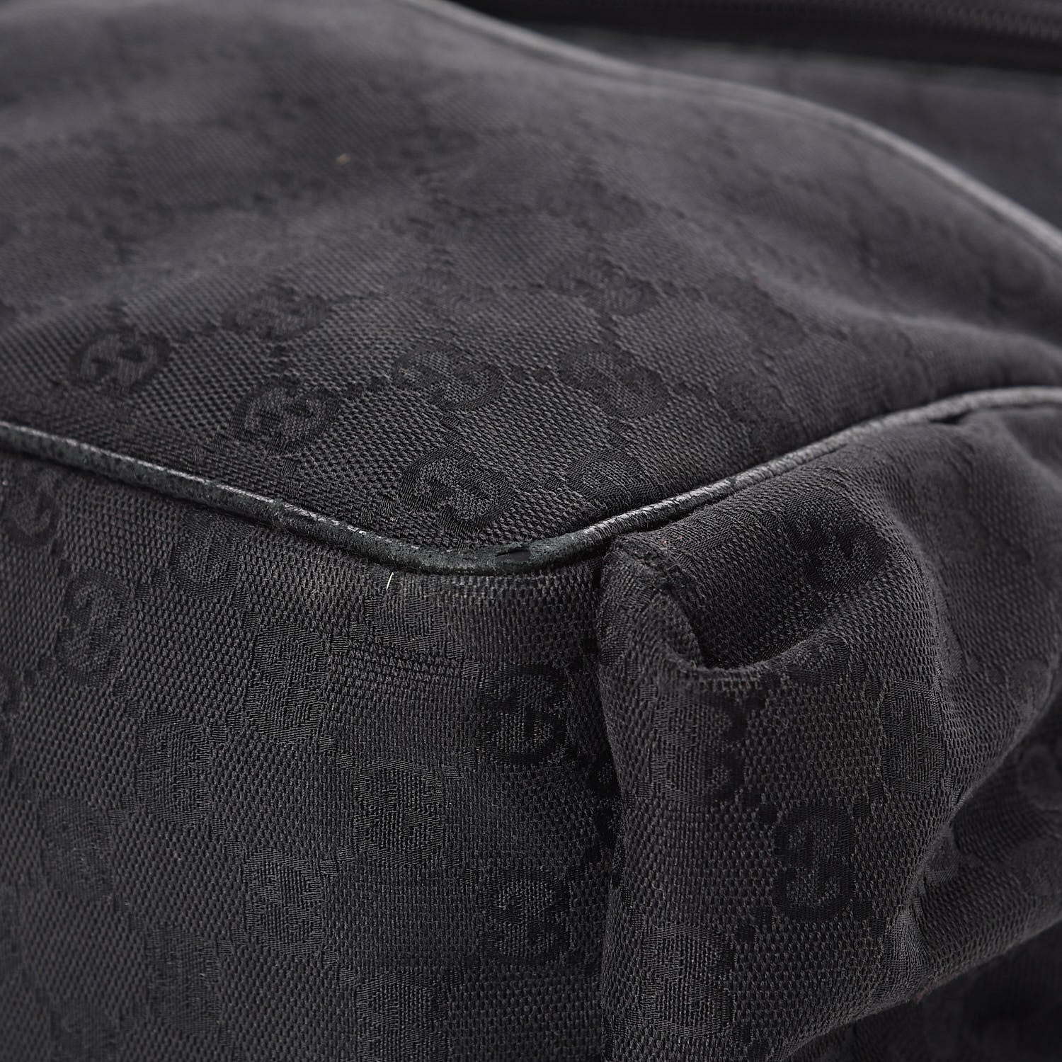 Gucci Monogram Large Diaper Bag Black 10 of 11
