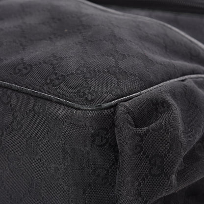 Gucci Monogram Large Diaper Bag Black 10 of 11