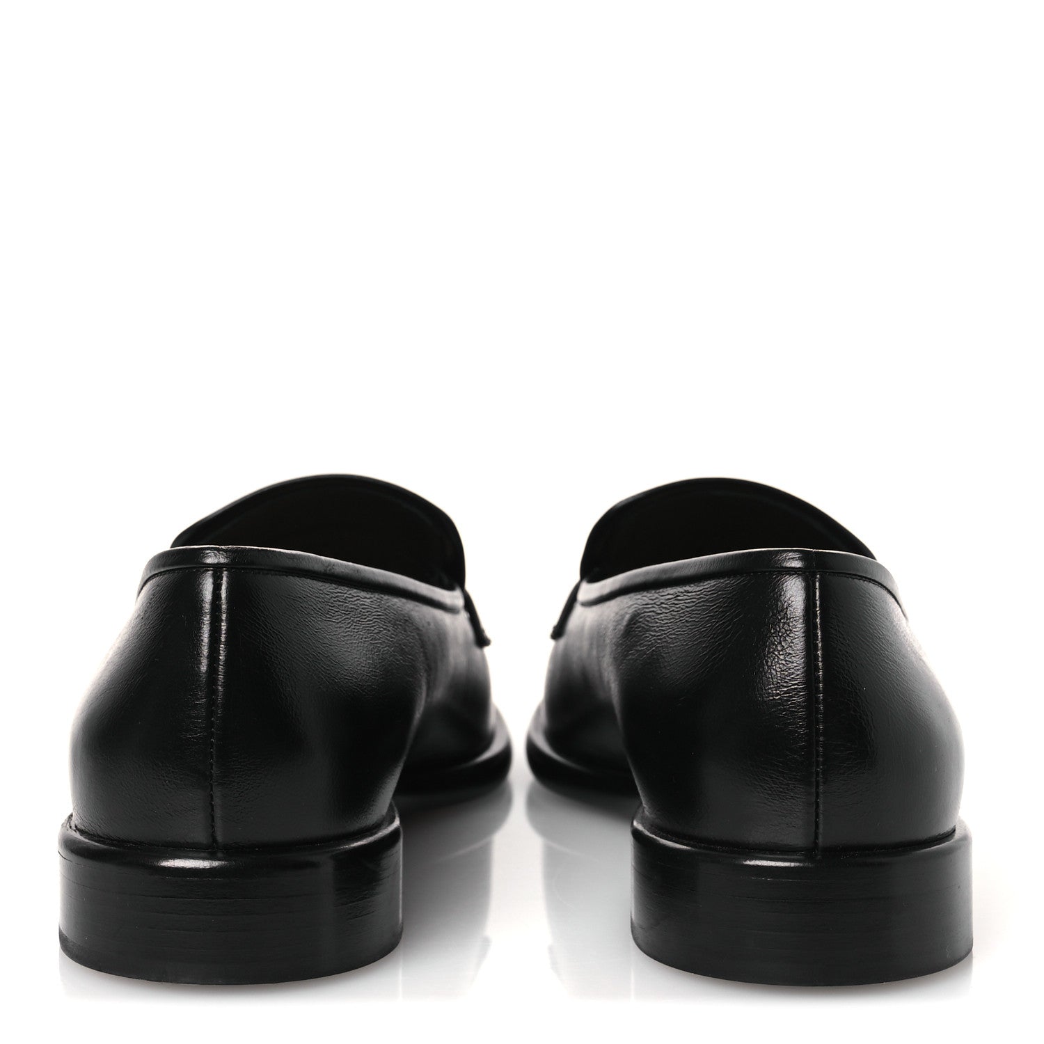 Chanel Shiny Calfskin CC Moccasins 41 Black 6 of 12