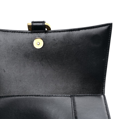 Balenciaga Shiny Box Calfskin Small Hourglass Top Handle Bag Black 13 of 16