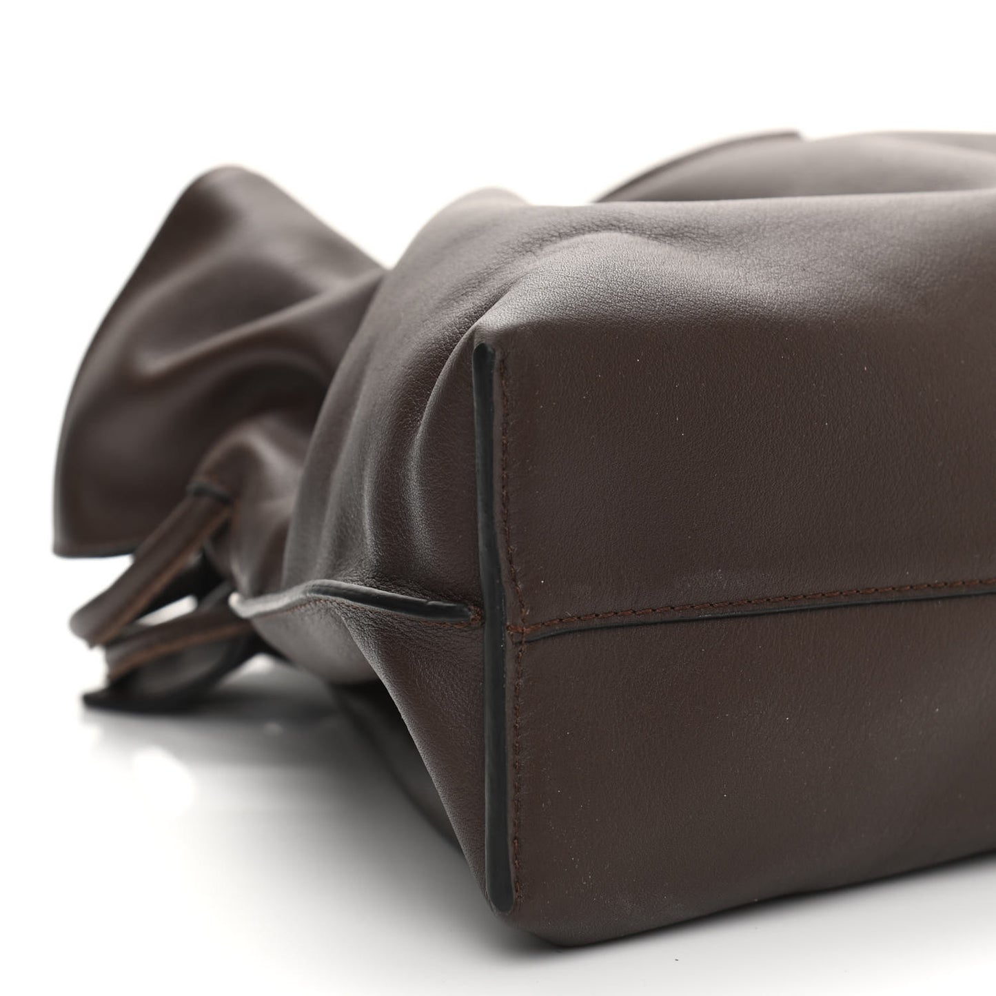 Calfskin Small Flamenco Knot Bag Ebony