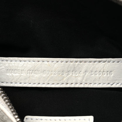 Balenciaga Agneau Arena Le Cagole Shoulder Bag XS Optic White 8 of 11