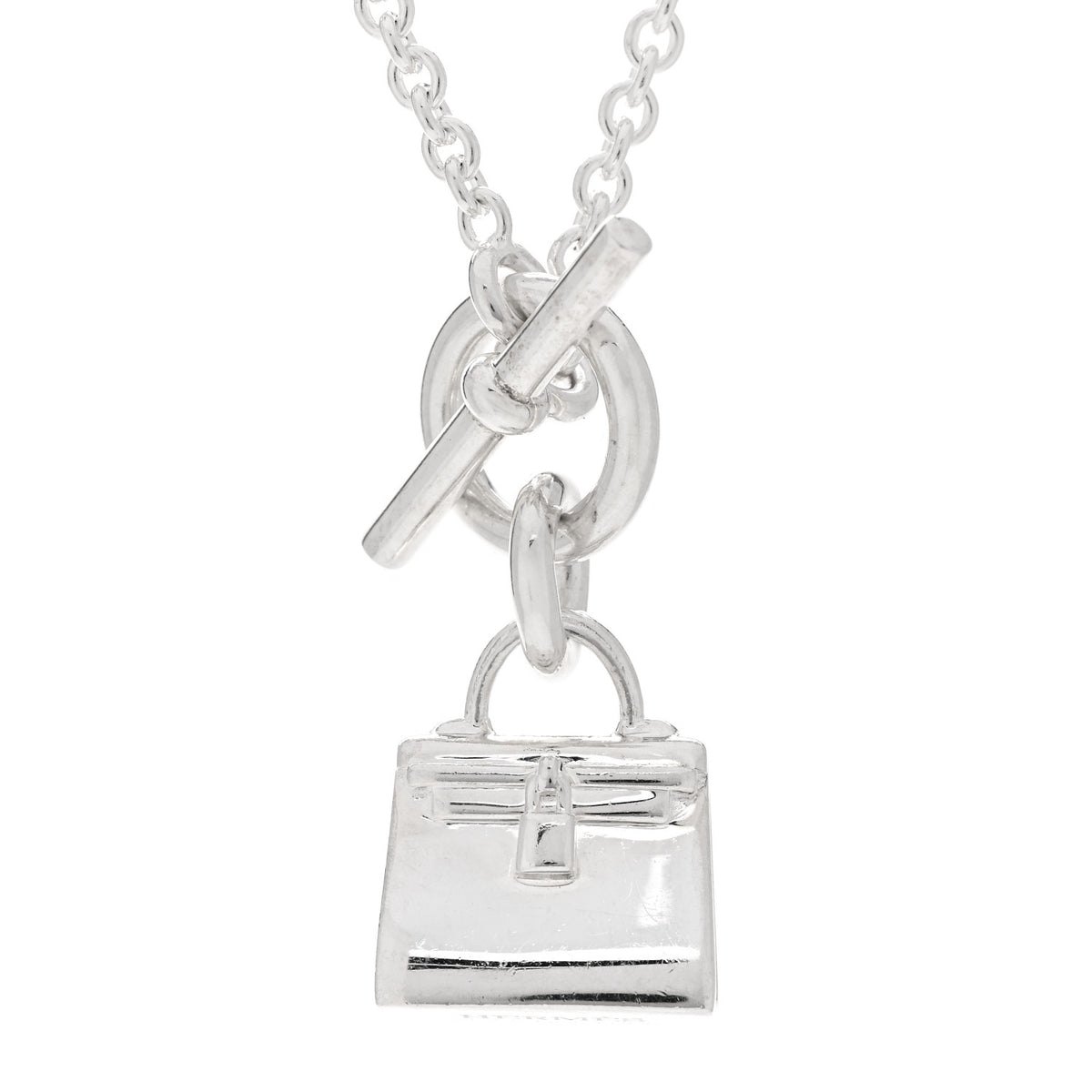 Sterling Silver Kelly Charm Pendant Necklace