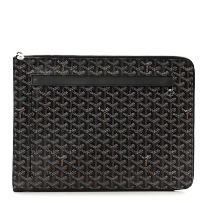 Goyard Goyardine Sorbonne Document Holder Black 1 of 8