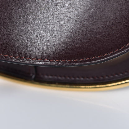 Loewe Calfskin Small Metal Gate Crossbody Bag Oxblood 9 of 9