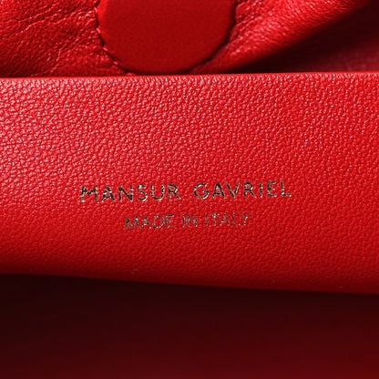 Mansur Gavriel Lambskin Protea Bag Flamma 6 of 8