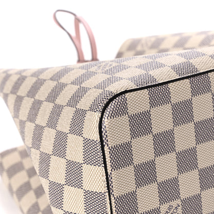 Louis Vuitton Damier Azur Neonoe MM Eau De Rose 8 of 11
