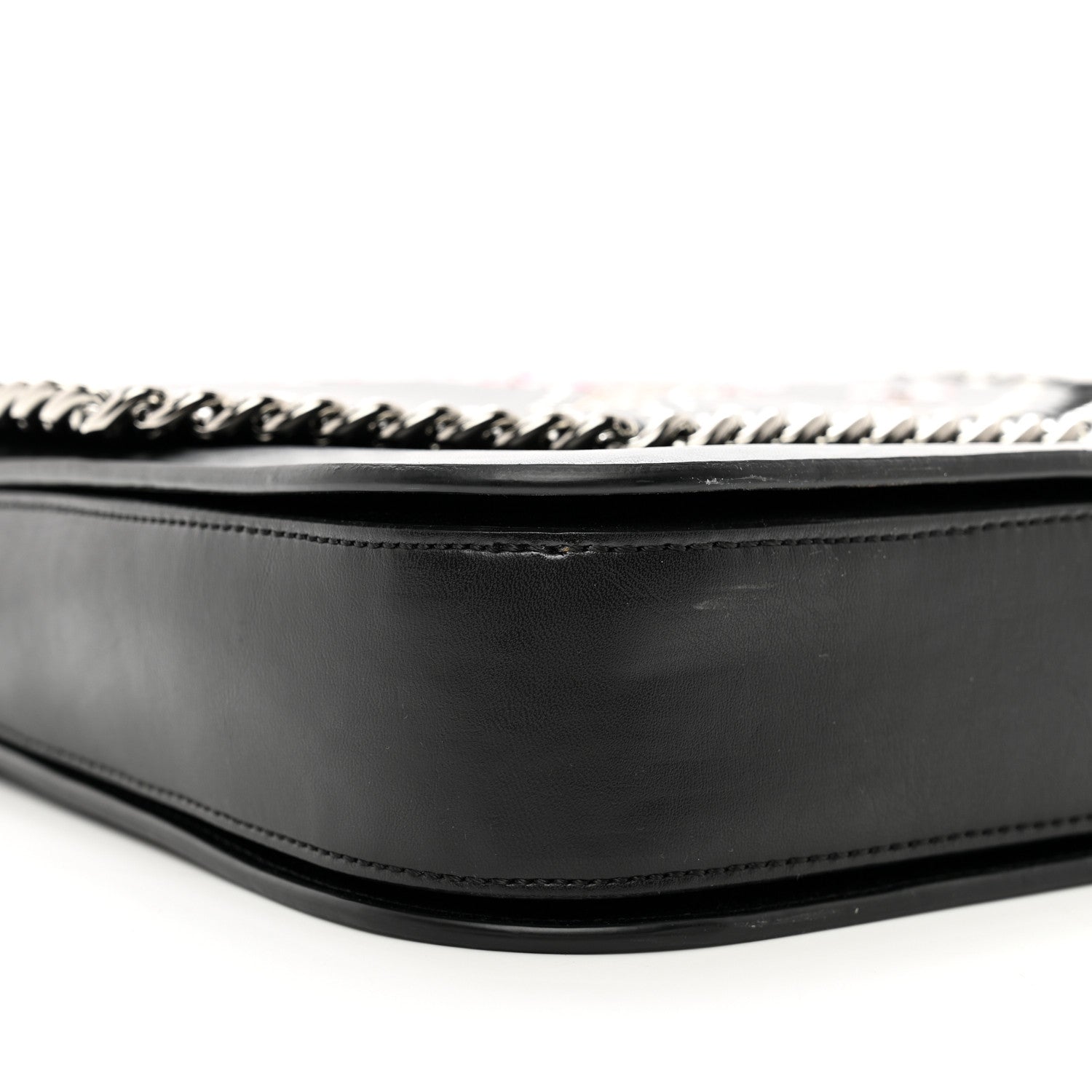 Stella McCartney Eco Alter Nappa Medium Falabella Box Bird Shoulder Bag Black 8 of 10