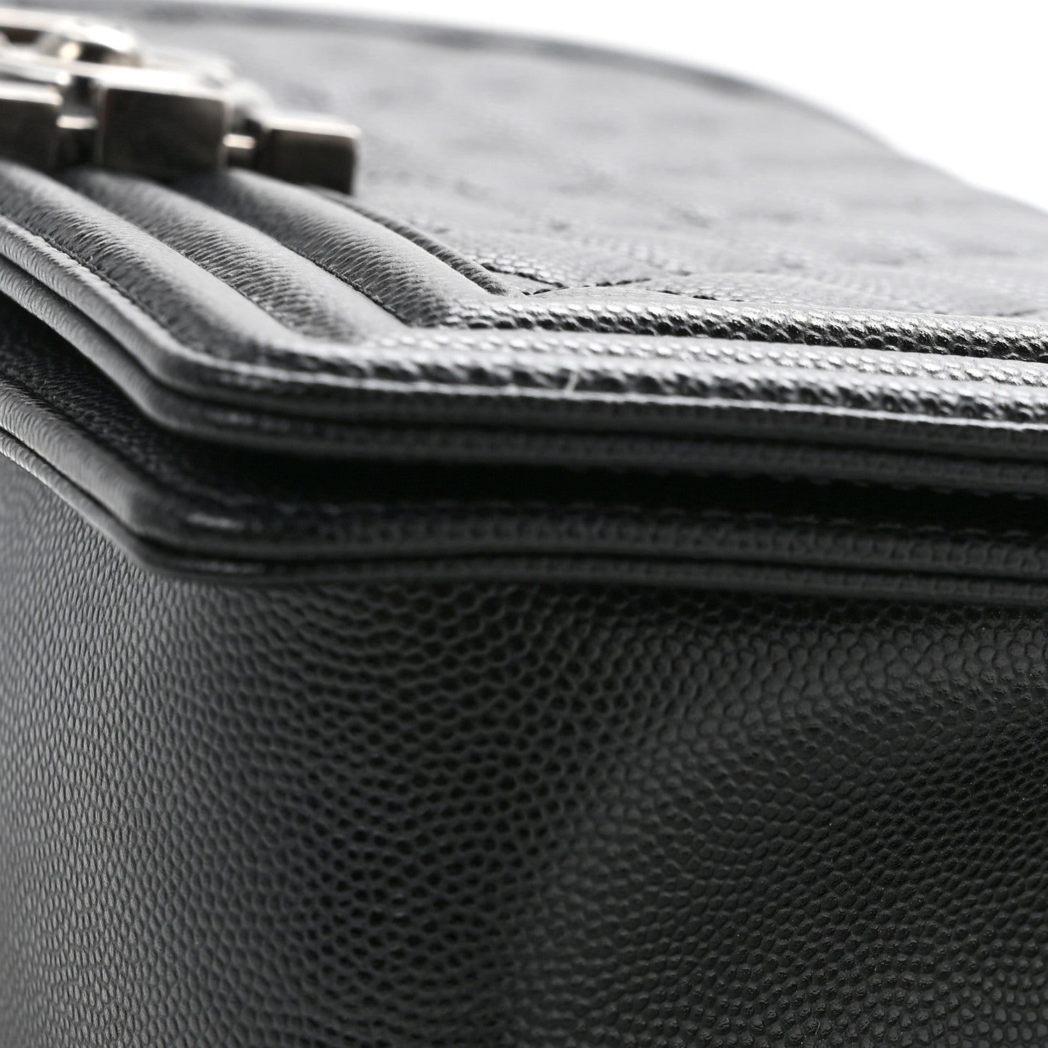 Chanel Caviar Quilted Medium Boy Flap Black 12 of 12
