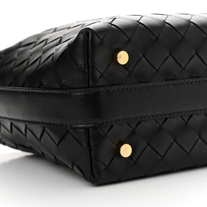 Bottega Veneta Calfskin Nappa Intrecciato Mini Wallace Black 9 of 13