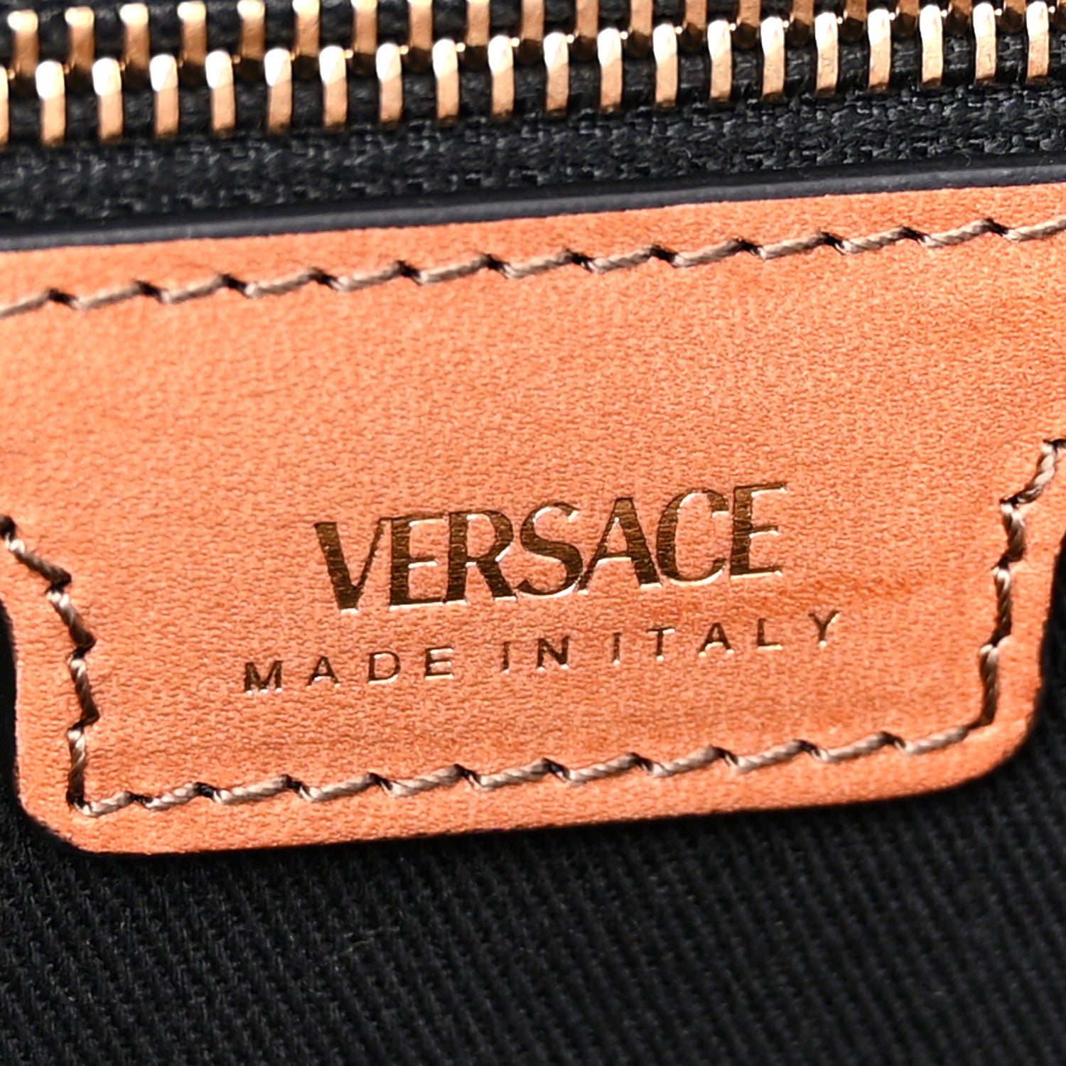 Versace Jacquard Canvas Large Allover Medusa Tote Blue 6 of 11