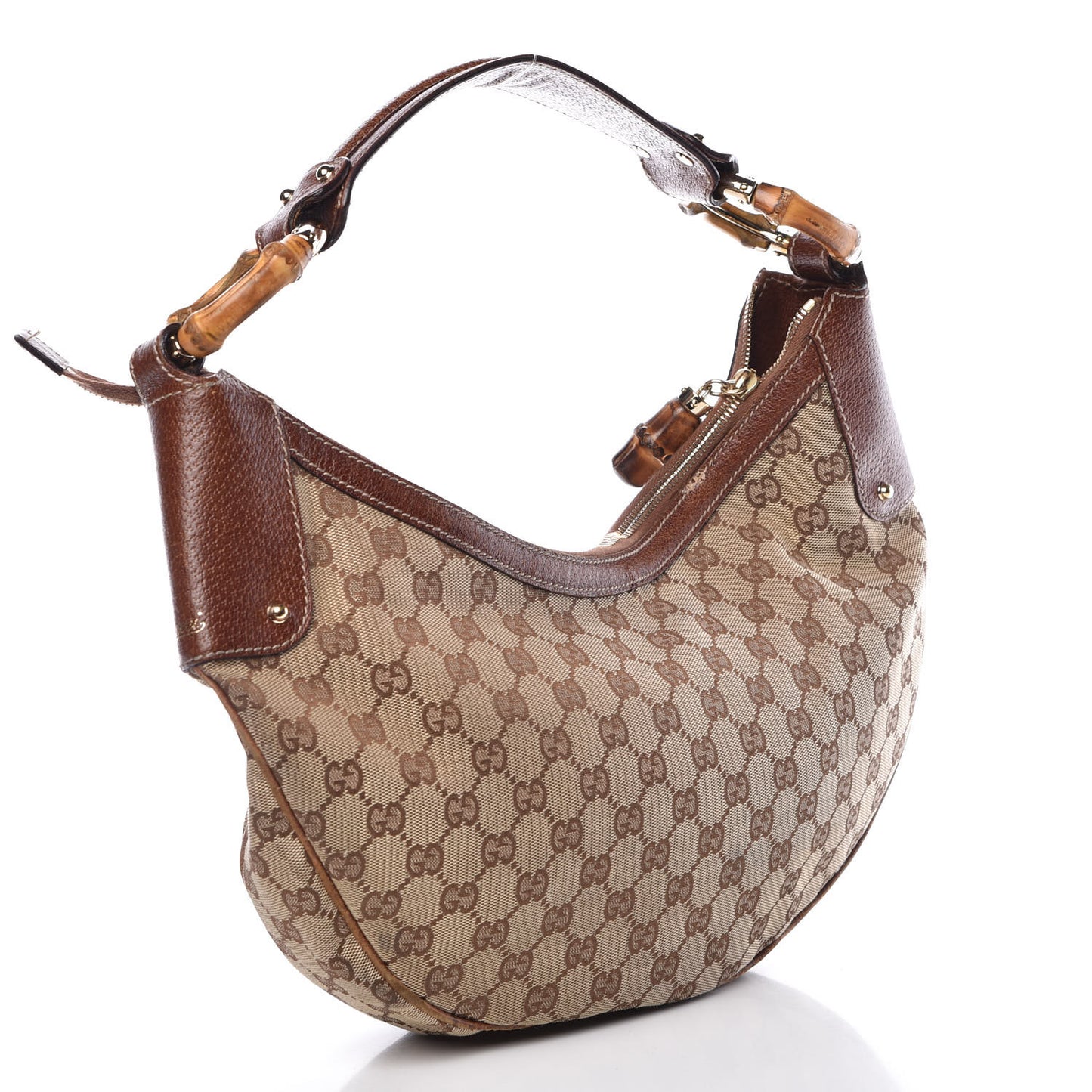 Monogram Bamboo Ring Hobo Brown